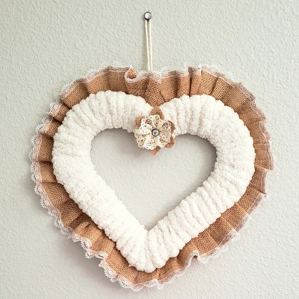 Hearth wreath 12" x 14"